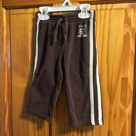 *2 pair!* Baby boy size 18 months sweatpants by jumping beans in brown and navy - Picture 6 of 9